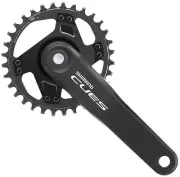 Shimano CUES FC-U4000-1 Crankset - 175mm, 9/10/11-Speed, 32t, Riveted, Square Ta