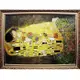 [開運陶源] Kiss 吻 Klimt克林姆之世界名畫 大幅