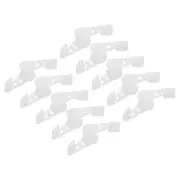 360 Degree Plant Stem Training Clips, 30 Pcs Adjustable Plant Bender, White