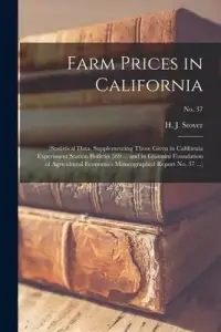 在飛比找博客來優惠-Farm Prices in California: (st