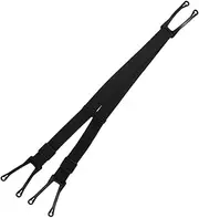 [LOORGVEL] Hockey Pants Traction Belt Suspenders Hockey Suspenders Pants Traction Strap Black Emulsion