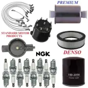 Tune Up Kit Filters Cap Spark Plugs Wire For CHEVROLET R10 V8 5.7L 1987