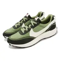 在飛比找ETMall東森購物網優惠-Nike 休閒鞋 Waffle Debut 男鞋 深綠 森林