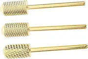 OATIPHO 3Pcs Nail Drill Bits Tungsten Carbide Manicure Supplies for Nails Professional Nail Grinding Tools for Women Compatible with Electric Nail Drill