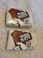 Vtg Amway Work Mate Hand Soap Bar 1981 New set of 2