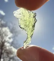 Moldavite, Tektite, Czech Republic, Astronomy Gift, Authentic Moldavite, 1.38g