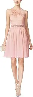 [Adrianna Papell] Womens Gathered Prom Cocktail Dress