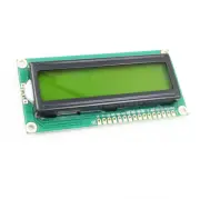 1602 16X2 Hd44780 Character Lcm Yellow Backlight Lcd Display Module New B2AM