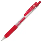 ZEBRA Water-based Ballpoint Pen SARASA Clip 1.0 P-JJE15-R Red