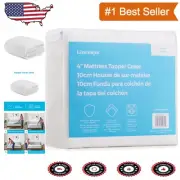 Machine Washable Non-Slip Cover for 4 Inch King Mattress Topper - Pure Comfort