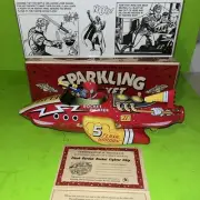 FLASH GORDON - SPARKLING ROCKET FIGHTER SHIP - Schylling Friction Powered NIB