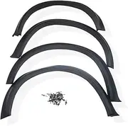 Car Side Wheel Arch Fender Flares Compatible for E70 X5 SUV 4 Door 2007-2013 PP Car Side Wheel Arch Fender Flares Mudflap Trims