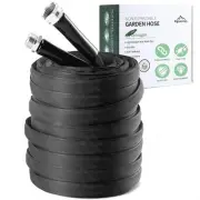 100ft Non-Expandable Garden Hose - Lightweight Water Hose, Leakproof & Durabl...