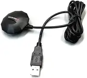 domoi 1 PCS New USB GPS GLONASS Receiver GNSS Receiver Module Antenna, Replace Bu-353S4, BU353S4, 0183NMEA USB Protocol