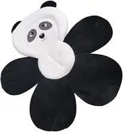 FRCOLOR Newborn Bath Seat Foam Bath Mat Inflatable Panda Animals Tub Dry Mats Pool Bath Pad for Watermill Bear Plush Newborn Shower Mat Skid Cute Fabric