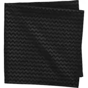 Crate & and Barrel /Cb2 DAB NAPKINS x 6- GREAT Tonal Black Chevron- NWT