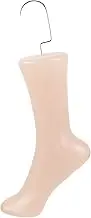Female Foot Mannequin Model with Hook Plastic Sock Display Stand for Shoes and Booties Easy to Use for Shops and Stores