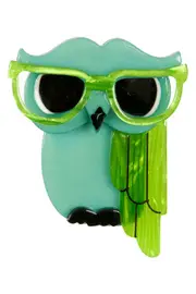 Waldo The Wacky Wise Owl Brooch--ERS-BH4056-4070