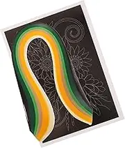 Gogogmee Quilling Kits for Boys and Girls Adults Beginners Paper Quilling Kit Flowers Strip Petal Making Material