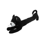 French Country Weighted Whiskers the Stretching Cat Door Stopper