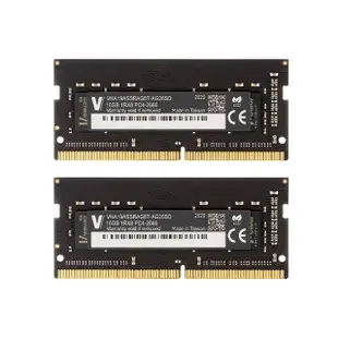 【v-color 全何】DDR4 2666 32GB kit 16Gx2 Apple專用筆記型記憶體(APPLE SO-DIMM)