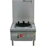 LKK-1B17L Waterless Single Burner Low Profile Gas Wok Cooker