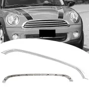 Molding Chrome Front Grille Hood Trim For Mini Cooper R55 R56 R58 R59 2007-15 (for: Mini)