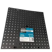 EVERBILI BLACK PLASTIC PEGBOARD