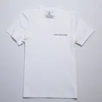 在飛比找PChome24h購物優惠-Tommy Hilfiger 字母大LOGO素色T恤 (白色