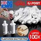 10-100 For Plantation Shutter Louver Repair Pin Spring Loaded Replacement Pins