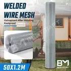 50M Welded Wire Mesh Animal Fence Farm Pet Chicken Bird Coop Fencing Wire Roll