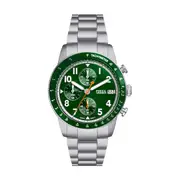 Fossil Sport Tourer Chronograph Stainless Steel Watch FS6048 Green