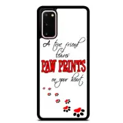 Puppy Dog Paws on Heart Case Cover Samsung Galaxy S23 S22 Plus Ultra S21+ S20