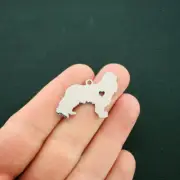 Cocker Spaniel Charm Stainless Steel Great As a Charm or For Stamping - MT460