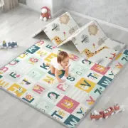 Baby Play Mat 158 * 191Cm, Baby Playmat for Playpen, Foldable Foam Baby Mat Floo