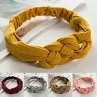 Women Twist Knot Headband Elastic Hair Band For Makeup Shower Bath Spa Wash Face