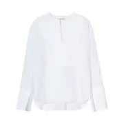 [Closed] Closed Striped Blouse S WHITE