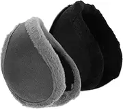 [TEMPNAP] Thermal Winter Earmuffs for Men Soft Plush and Comfortable Ear Warmers for Outdoor Use