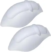 XJKLBYQ Thong Pads,2pcs Men's Underwear Swimwear Briefs Pad Bulge Enlargement Sexy Sponge Mats Coasters Swimming Trunks Thongs Shorts Cups White