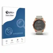 Optic+ Nano Glass Screen Protector for Garmin Fenix 7S Solar