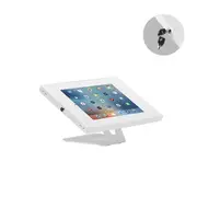 Brateck Anti-Theft Wall-Mounted/Countertop Tablet Holder Fit most 9.7' to 11' tablets( iPad, iPad Air, iPad Pro, - White