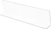 BESTOYARD Anti-Splash Baffle Bathtub Bath Tub Tubs Splash Guard Shower Guards Shower Water Guard Shower Door Water Guard Shower Water Barrier Door Water Barrier PVC Transparent