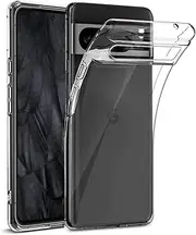 Case for Google Pixel 8 Pro, Electro-weideworld Ultra Thin Shockproof Soft Silicone TPU Clear Phone Case Cover for Google Pixel 8 Pro