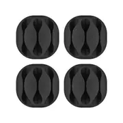 Goobay Cable Management 3 Slots - Black