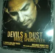 BRUCE SPRINGSTEEN RARE Australian PROMO Display POSTER Devils & Dust