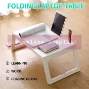 Foldable Bed Tray Convenient Dorm Desks Small Table Laptop Desk Camping Table