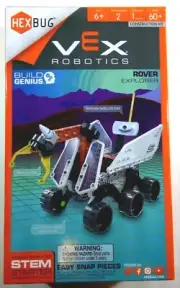 HEXBUG Vex Robotics SPACE ROVER EXPLORER Engineering Science Tech Kit STEM 60+