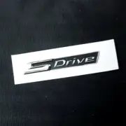 1x Chrome Silver SDrive Plastic Sticker Badge Emblem Decal Convertible Coupe Car (for: MG)