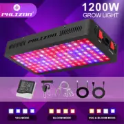 Full Spectrum 1200W LED Grow Light Veg Bloom Lamp for Indoor Hydroponics Plants