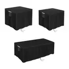 Fire Pit Cover Drawstring Effective Protection Vent Design Waterproof Gas